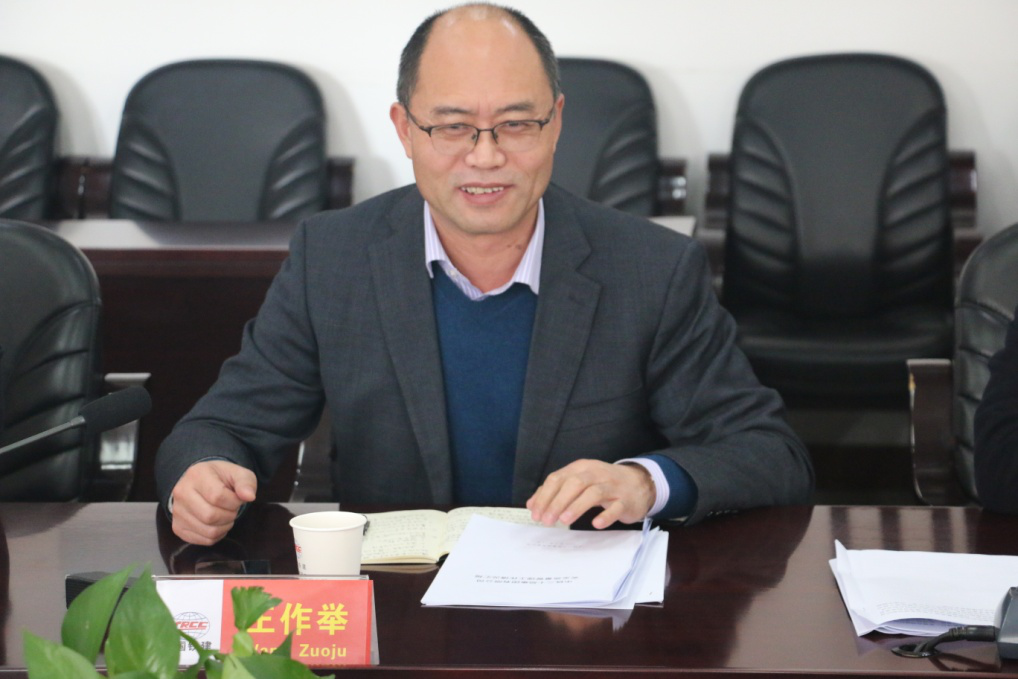 中国铁建安全质量监督部副部长彭峰到中铁二十局调研